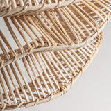 Ionde Rattan Ceiling Lamp - 65cm - Maison Rêves UK