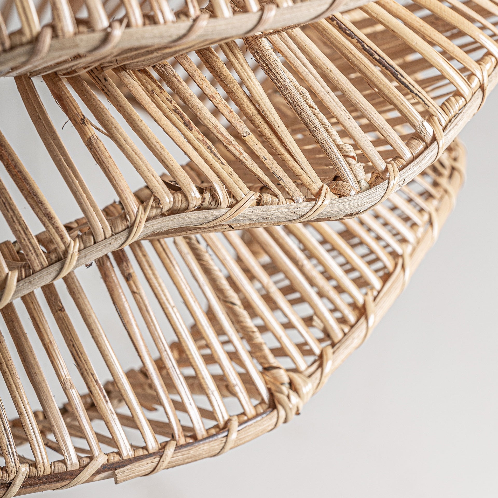 Ionde Rattan Ceiling Lamp - 65cm - Maison Rêves UK