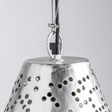 Jacquard Steel Ceiling Lamp - 60cm - Maison Rêves UK
