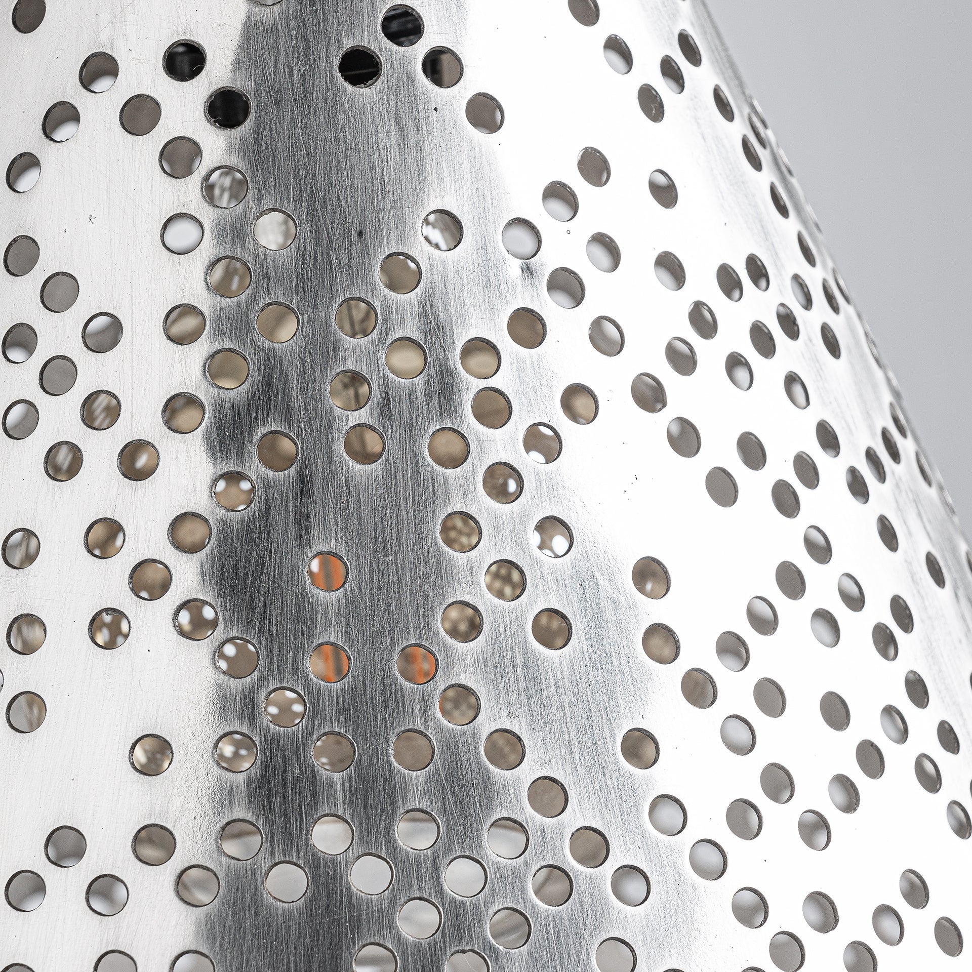 Jacquard Steel Ceiling Lamp - 28cm - Maison Rêves UK