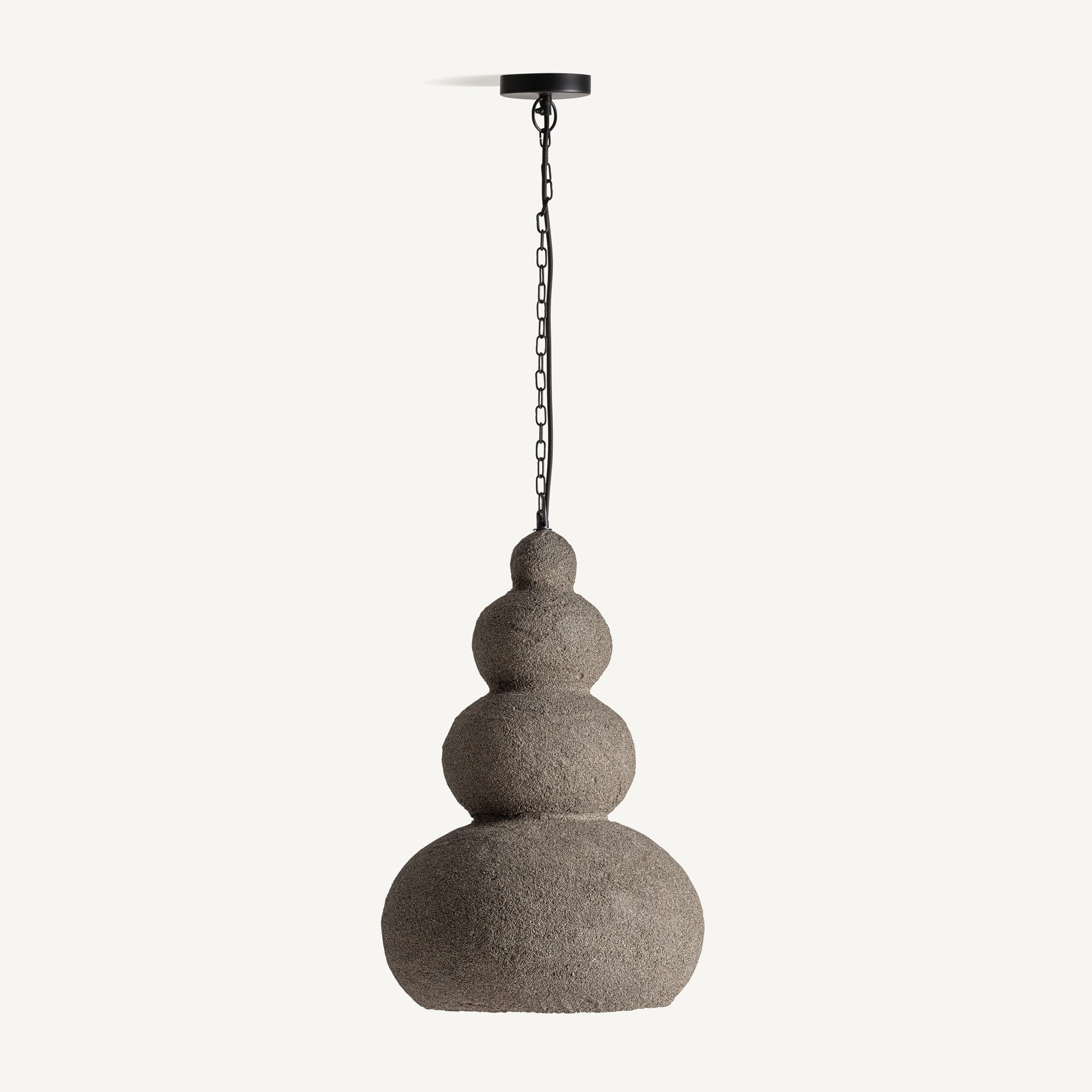Jedrika Papier-Mâché Ceiling Lamp - Maison Rêves UK