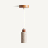 Kaple Travertine Ceiling Lamp - Maison Rêves UK