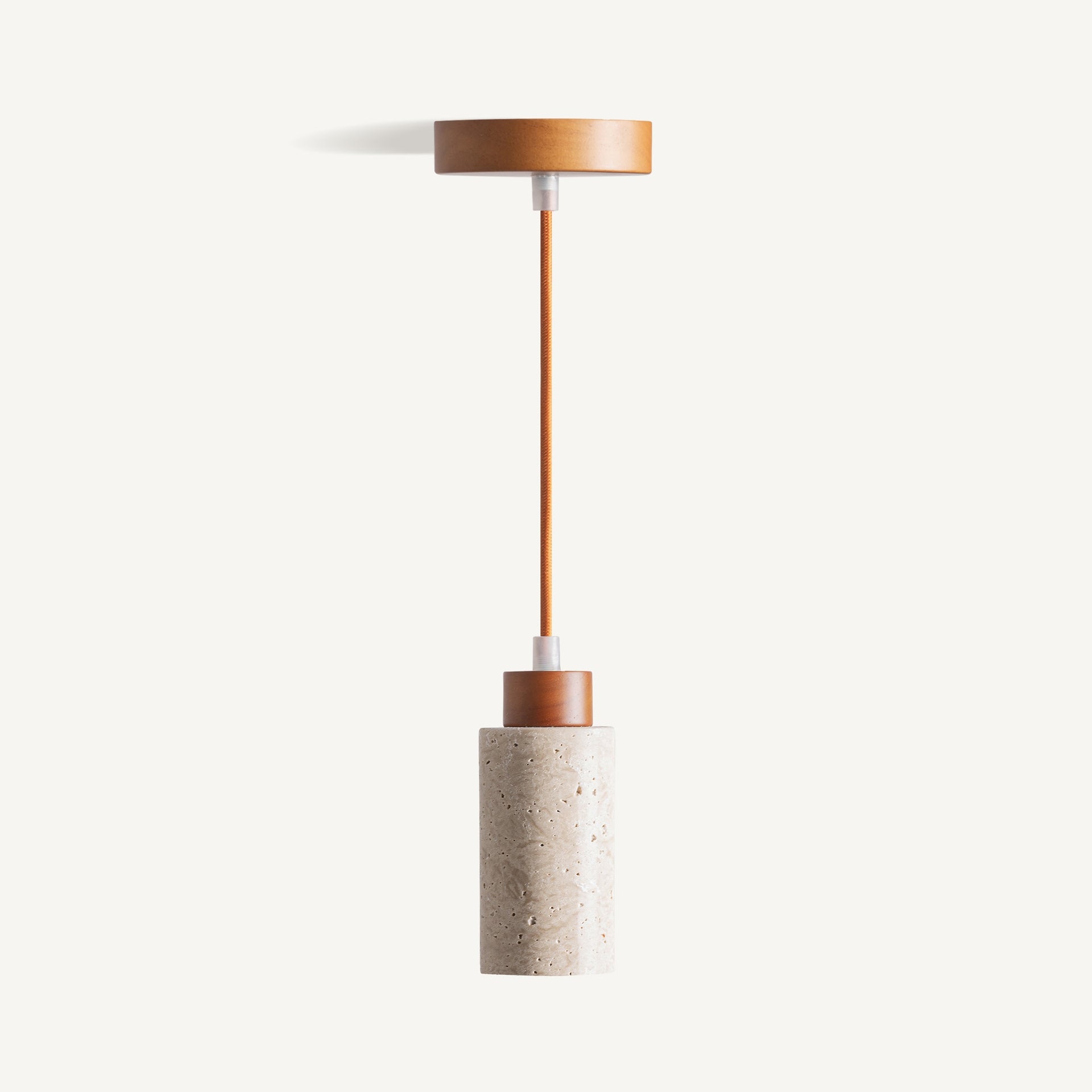 Kaple Travertine Ceiling Lamp - Maison Rêves UK
