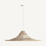Khasli Jute Ceiling Lamp - Maison Rêves UK