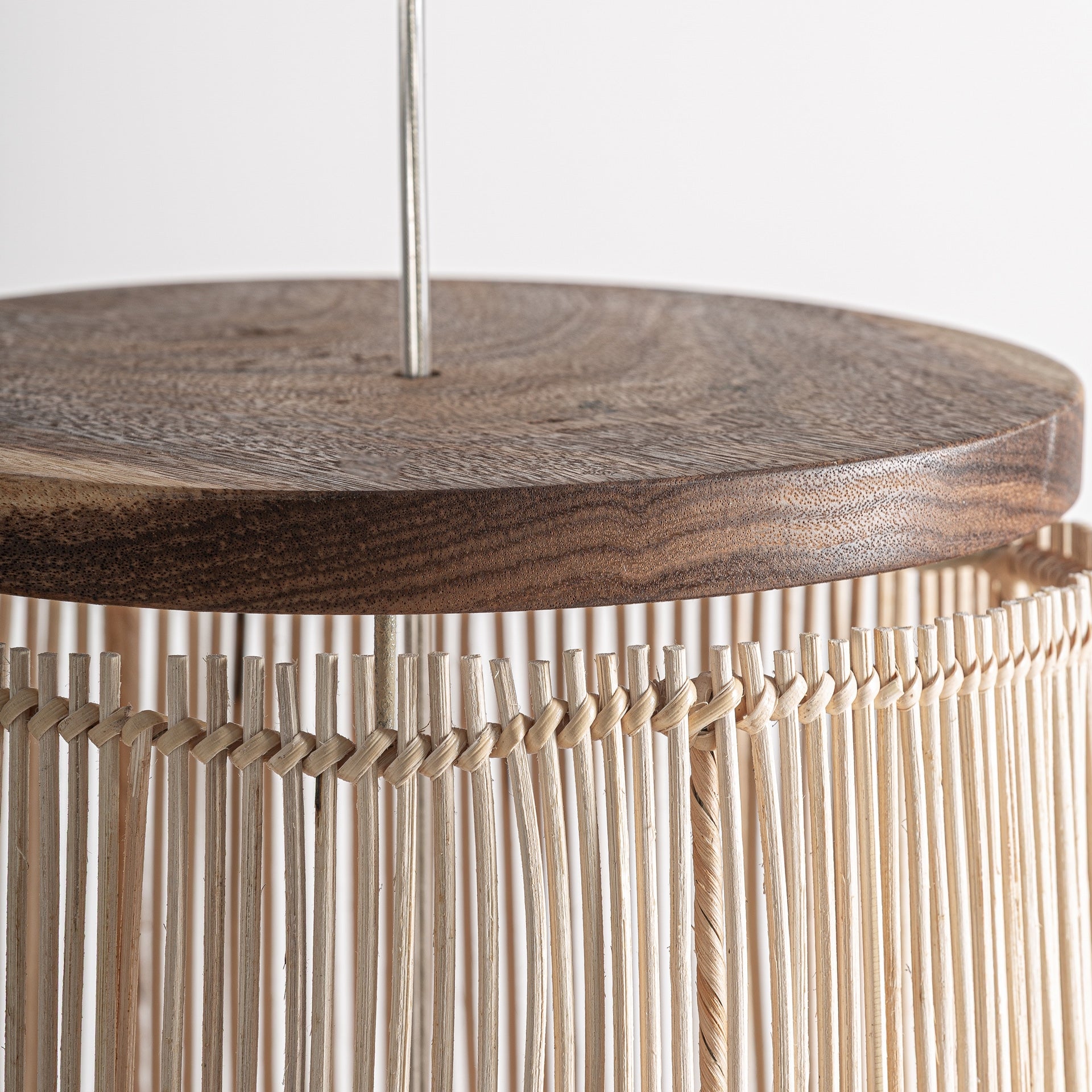 Kusse Rattan Ceiling Lamp - 105cm - Maison Rêves UK