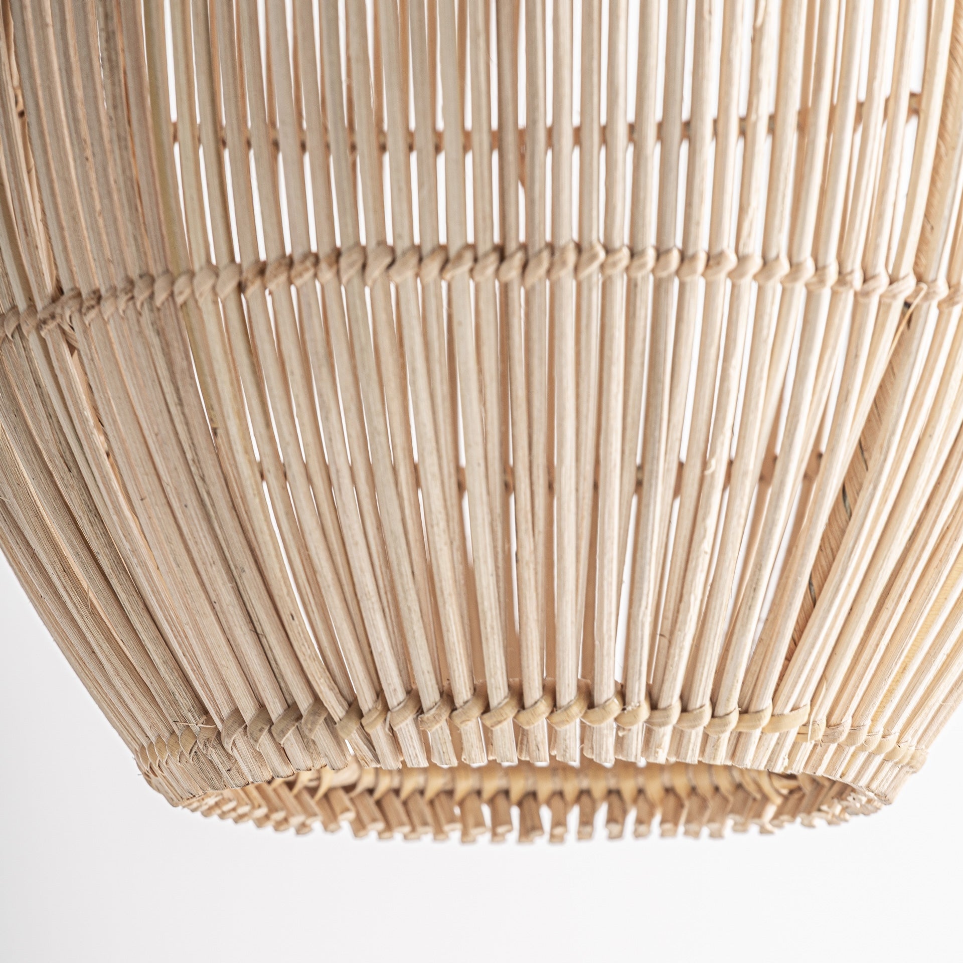 Kusse Rattan Ceiling Lamp - 105cm - Maison Rêves UK