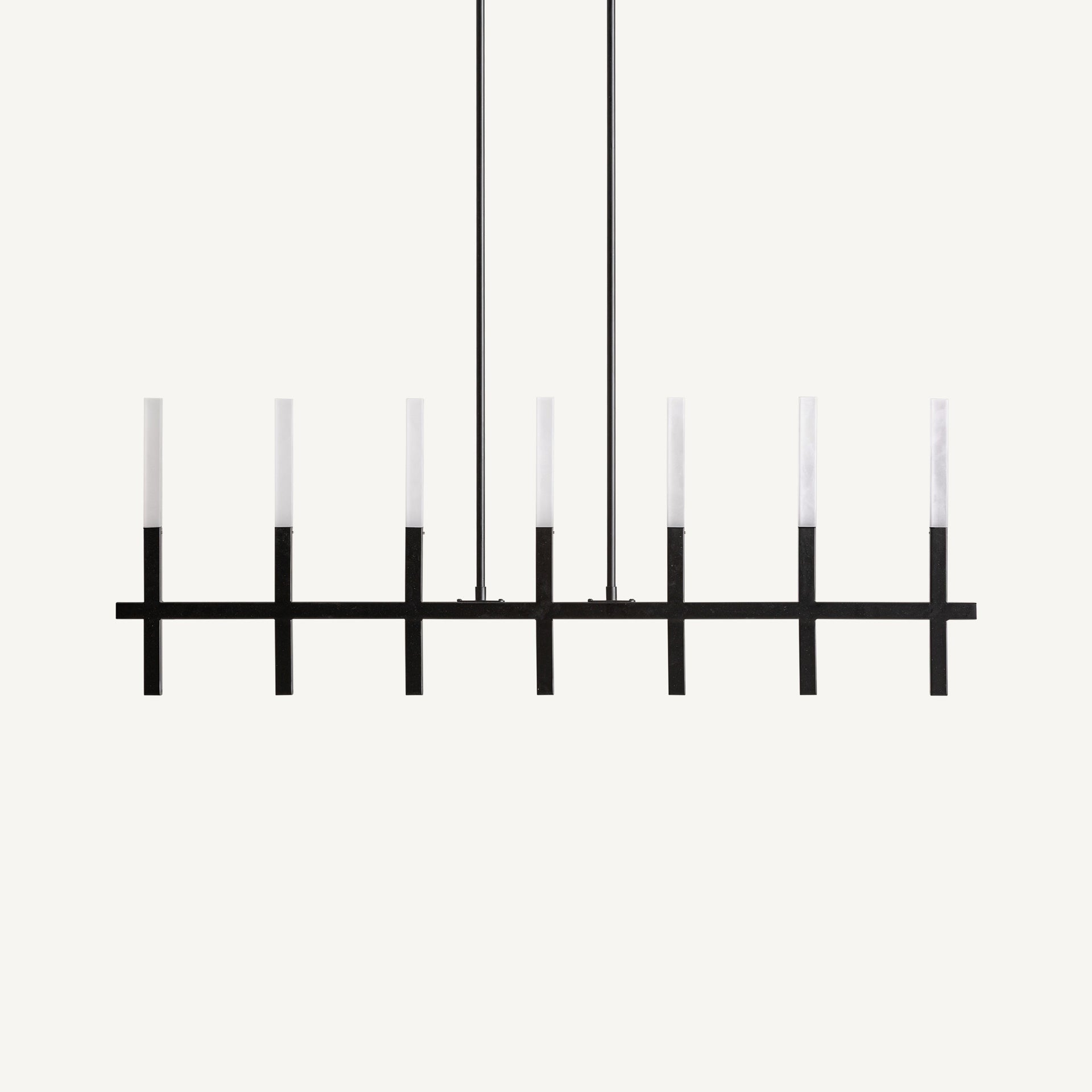 White Ceiling Lamp - 43cm - Maison Rêves UK