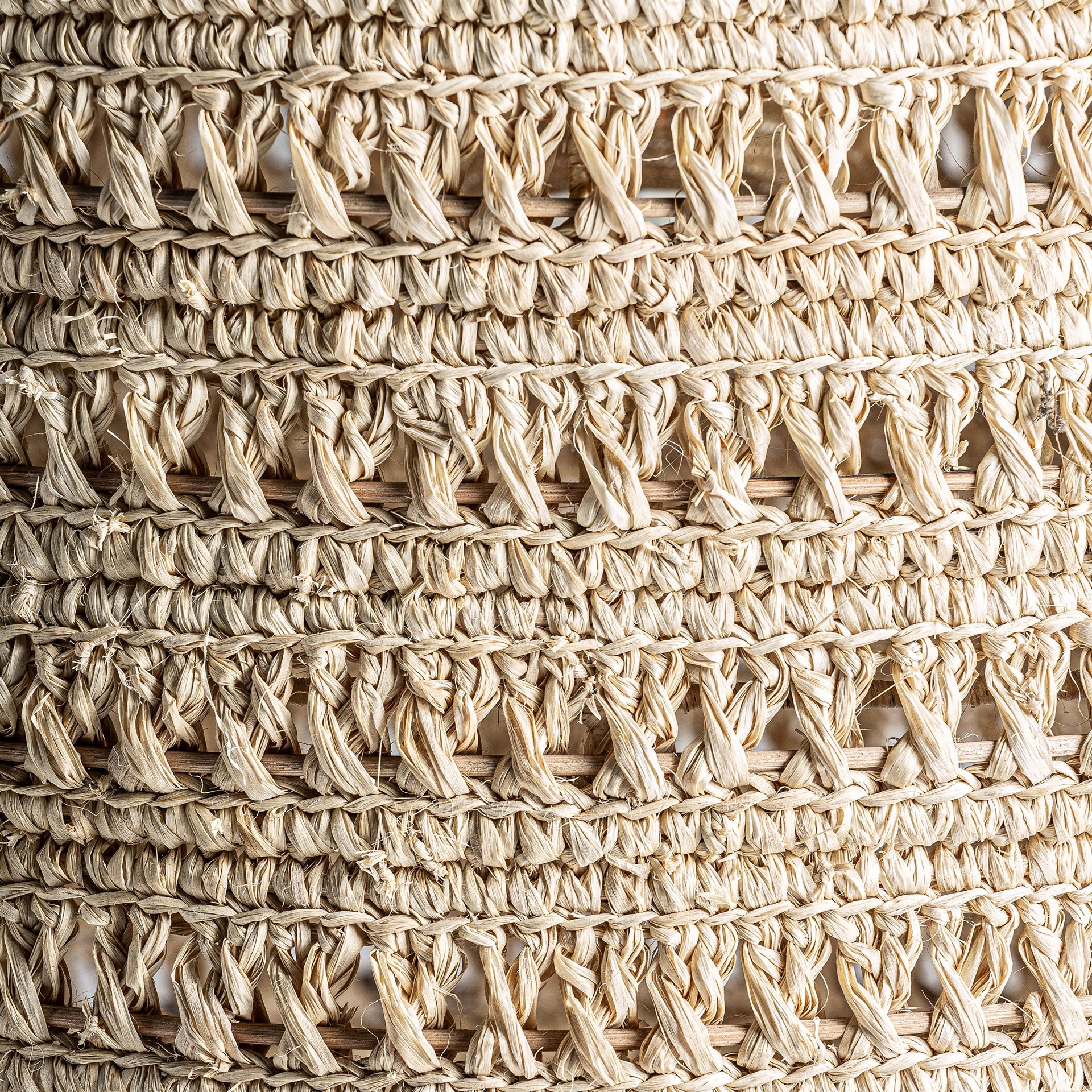 Meuzac Natural Fibre Ceiling Lamp (Set of 3) - Maison Rêves UK