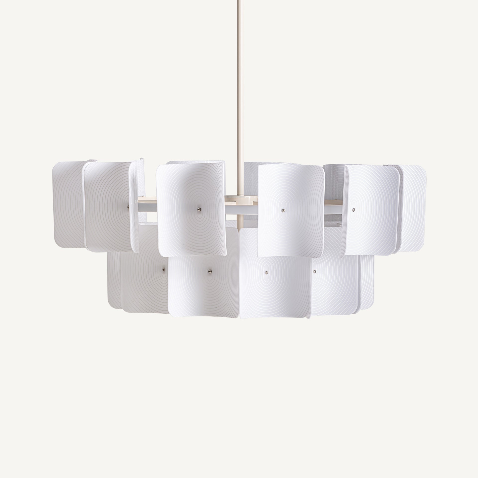 White Ceiling Lamp - 34cm - Maison Rêves UK