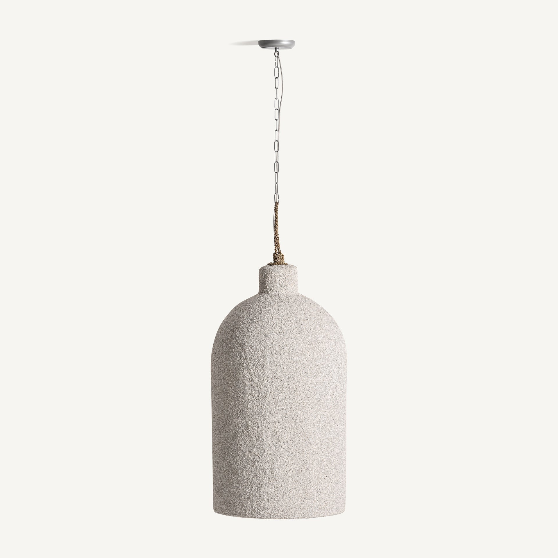 Narnai Suar Wood Ceiling Lamp - 78cm - Maison Rêves UK