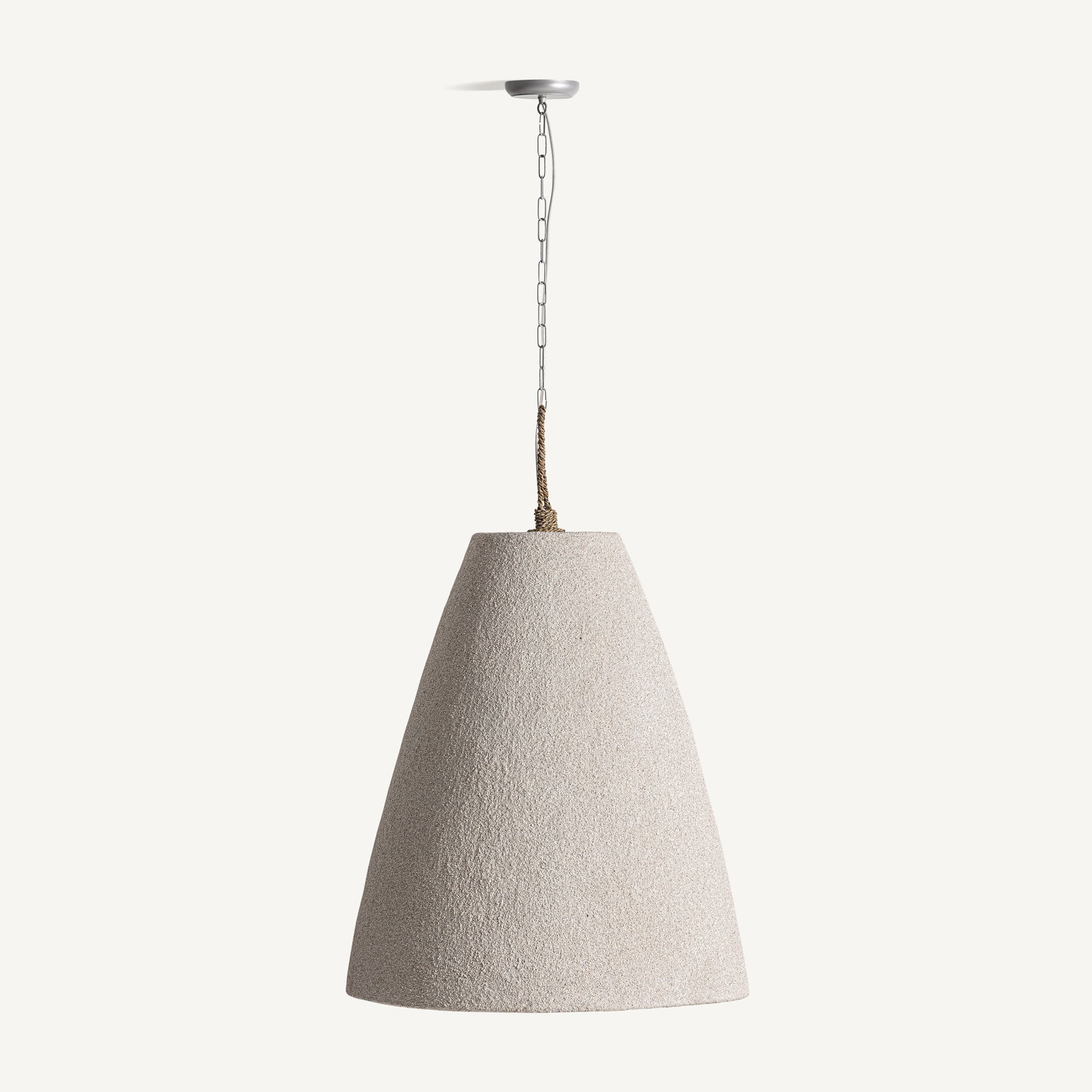 Narnai Suar Wood Ceiling Lamp - 90cm - Maison Rêves UK