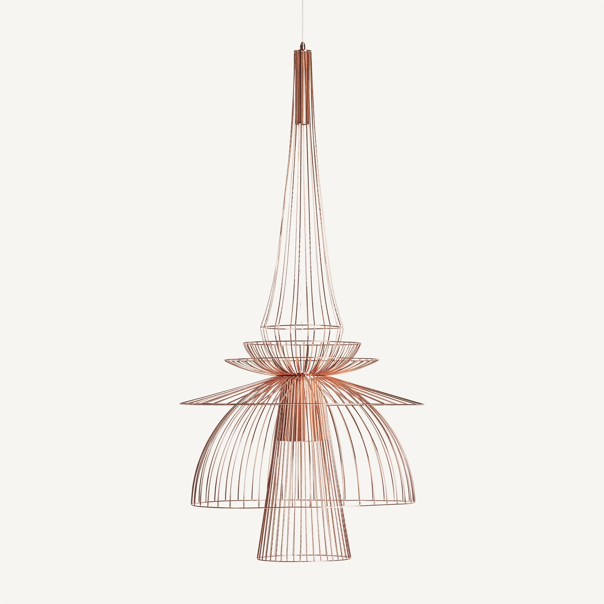 Obel Iron Ceiling Lamp - Maison Rêves UK