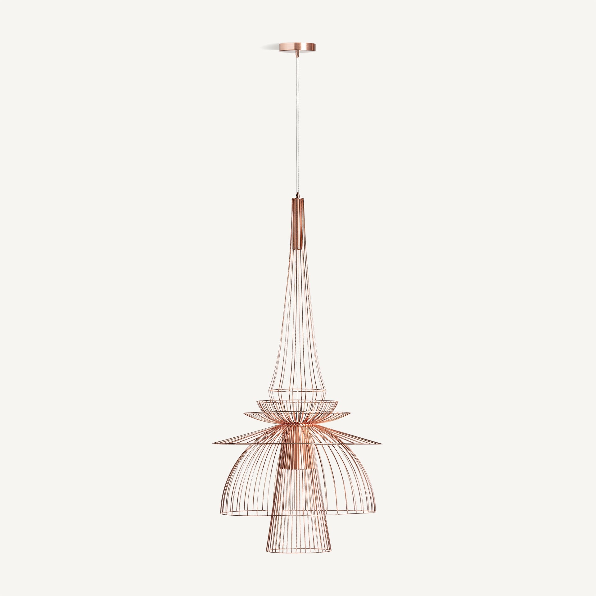 Obel Iron Ceiling Lamp - Maison Rêves UK