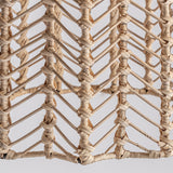 Plissé Rattan Ceiling Lamp - Maison Rêves UK