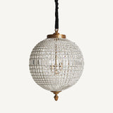 Pluwig Brass Ceiling Lamp - 86cm - Maison Rêves UK