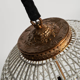 Pluwig Brass Ceiling Lamp - 86cm - Maison Rêves UK