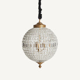 Pluwig Brass Ceiling Lamp - 74cm - Maison Rêves UK