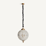 Pluwig Brass Ceiling Lamp - 74cm - Maison Rêves UK