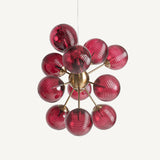 Rubra Glass Ceiling Lamp - Maison Rêves UK