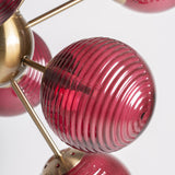 Rubra Glass Ceiling Lamp - Maison Rêves UK