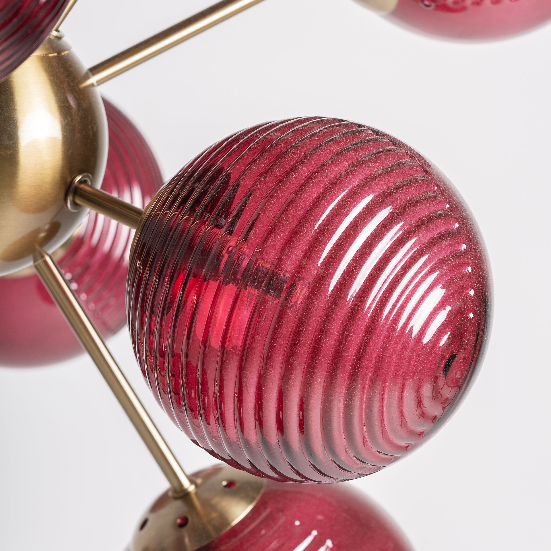 Rubra Glass Ceiling Lamp - Maison Rêves UK