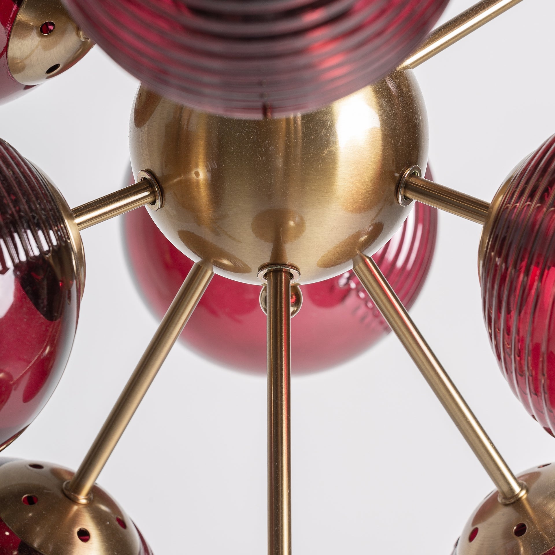 Rubra Glass Ceiling Lamp - Maison Rêves UK