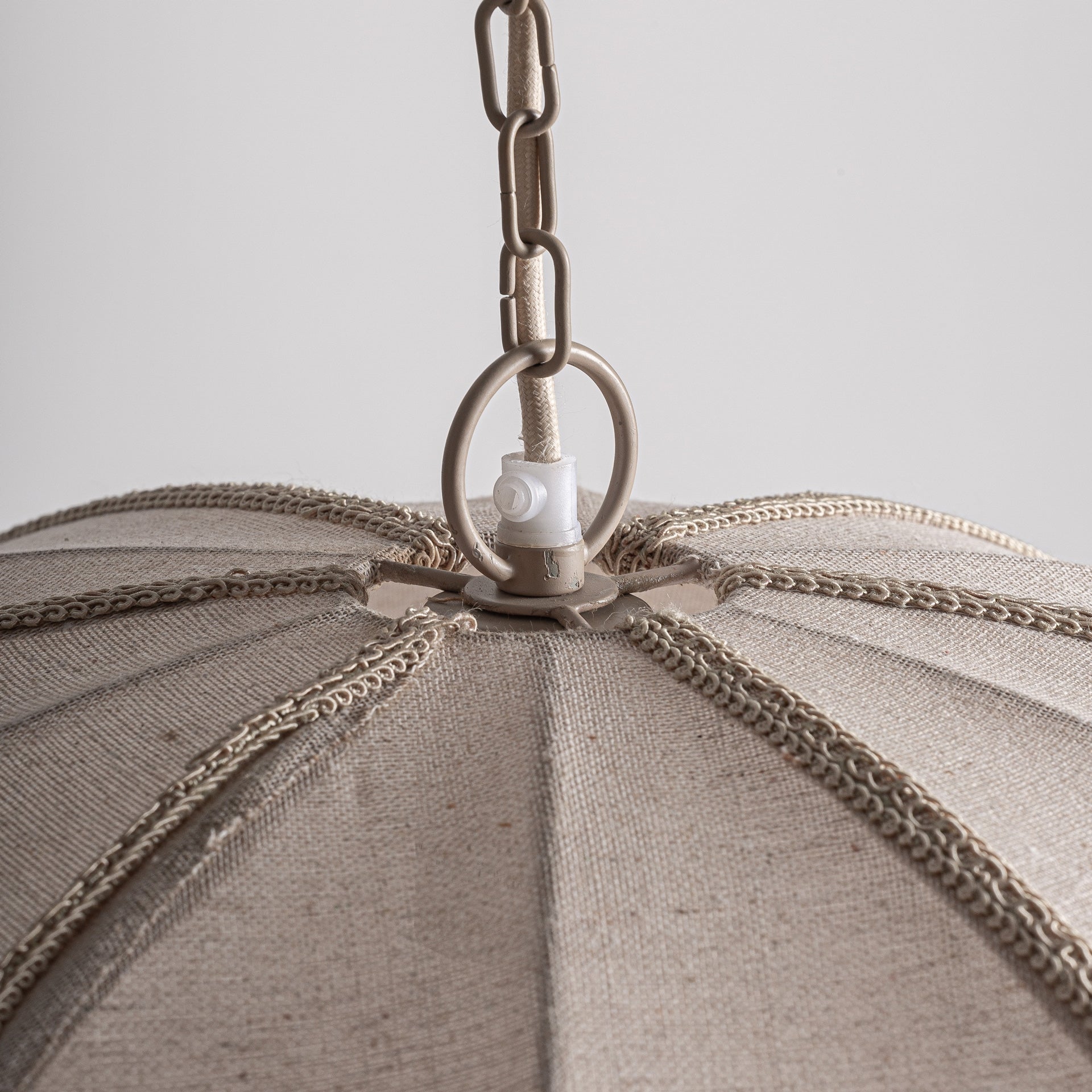Sakhsa Cream Ceiling Lamp - Maison Rêves UK