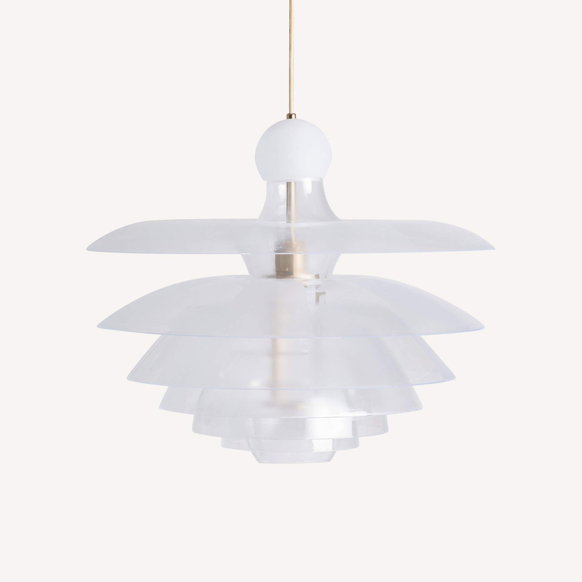 Sasha White Ceiling Lamp - Maison Rêves UK