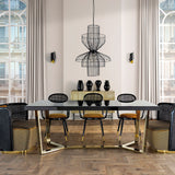 Sealza Iron Ceiling Lamp - Maison Rêves UK