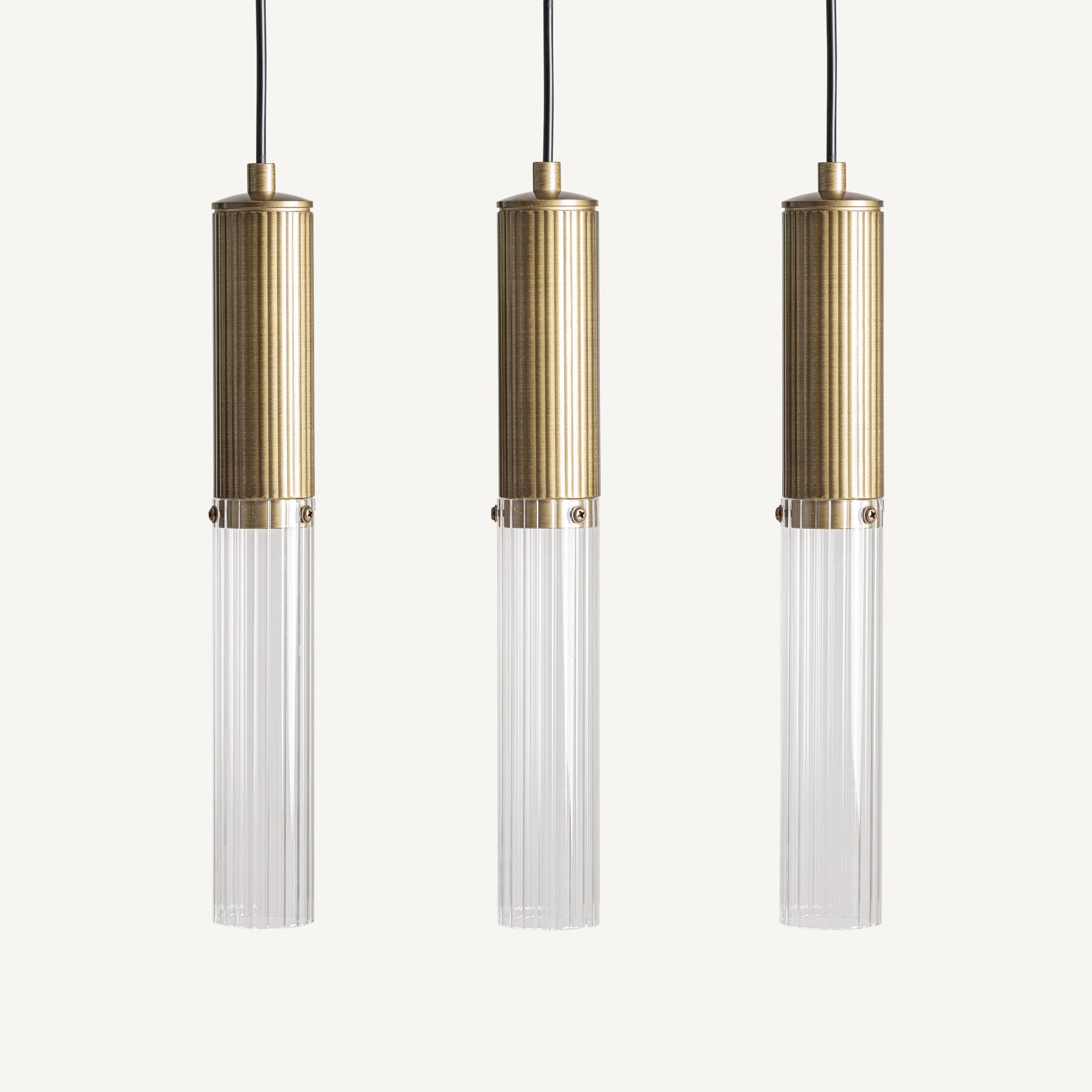 Glass Ceiling Lamp - 120cm - Maison Rêves UK