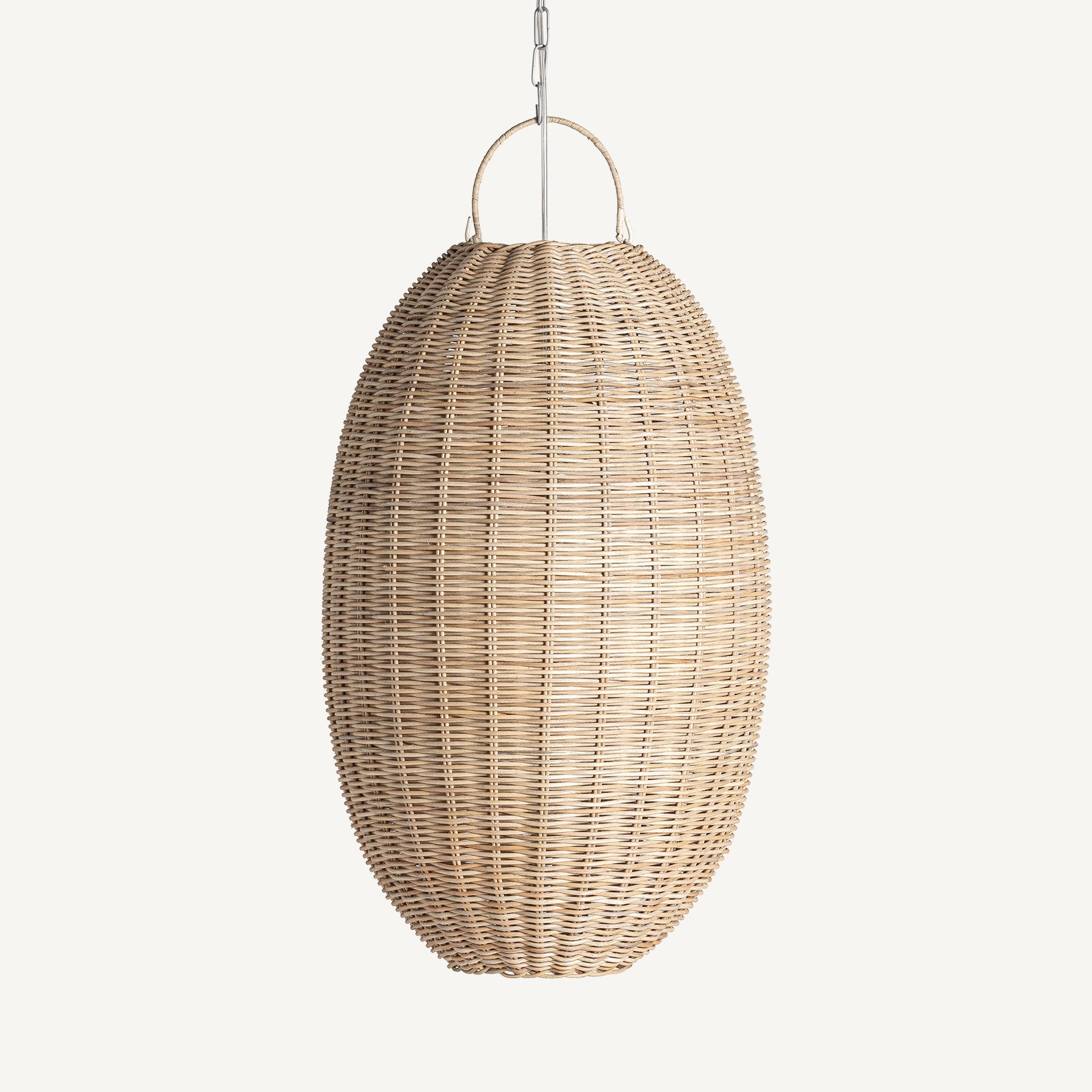 Tekax Rattan Ceiling Lamp - 67cm - Maison Rêves UK