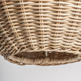 Tekax Rattan Ceiling Lamp - 47cm - Maison Rêves UK