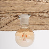 Uxmal Rattan Ceiling Lamp - Maison Rêves UK