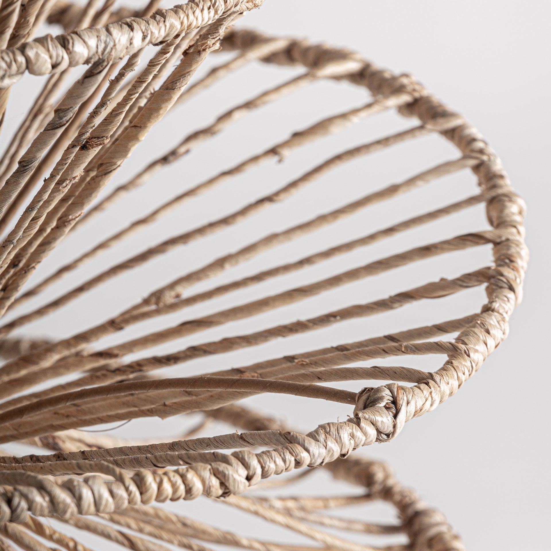 Valiena Natural Fibre Ceiling Lamp - Maison Rêves UK