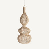 Vialotte Rattan Ceiling Lamp - 86cm - Maison Rêves UK