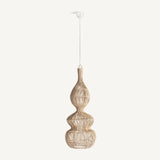 Vialotte Rattan Ceiling Lamp - 86cm - Maison Rêves UK