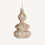 Vialotte Rattan Ceiling Lamp - 54cm - Maison Rêves UK