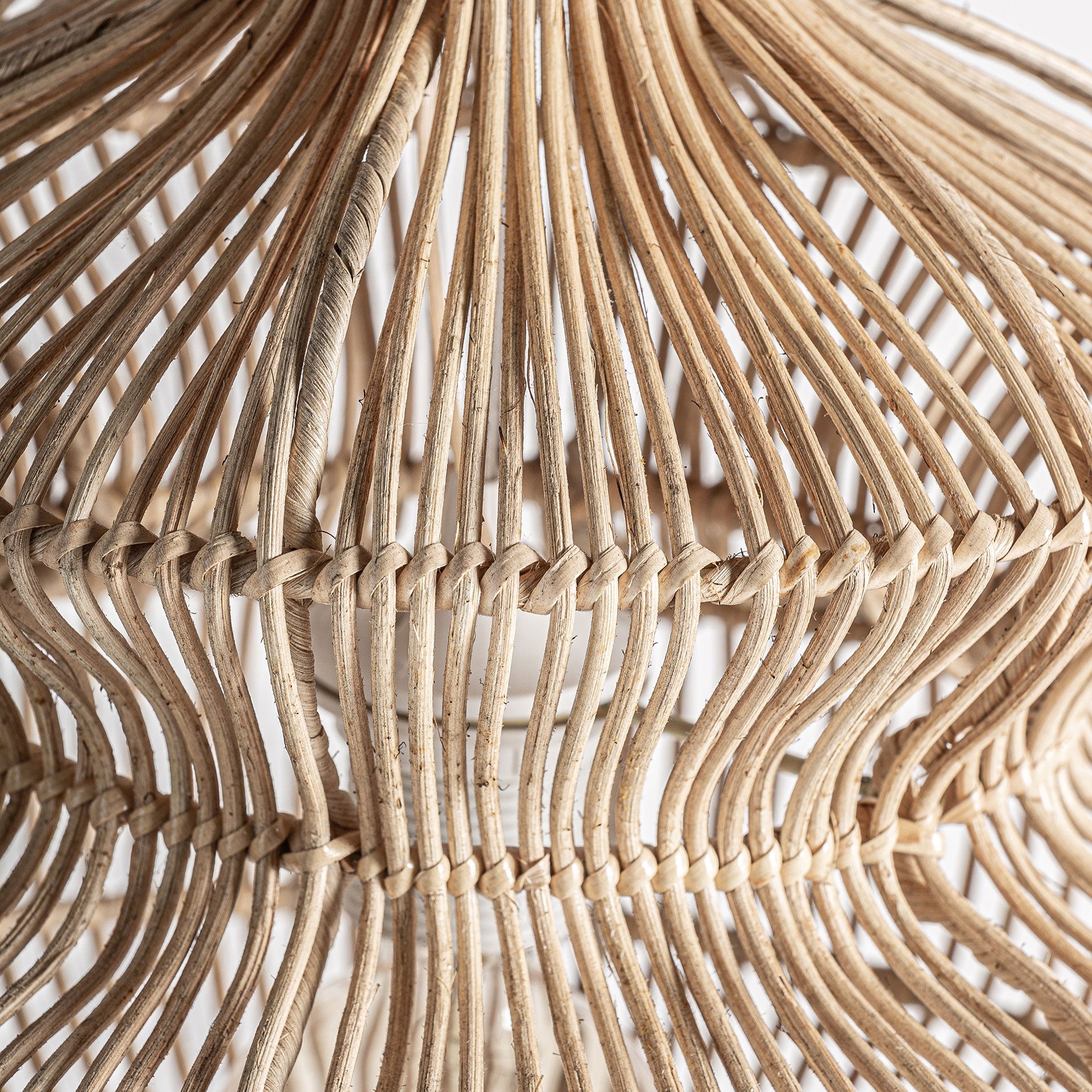 Vialotte Rattan Ceiling Lamp - 54cm - Maison Rêves UK