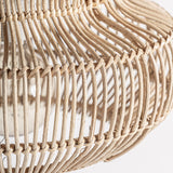 Vialotte Rattan Ceiling Lamp - 54cm - Maison Rêves UK