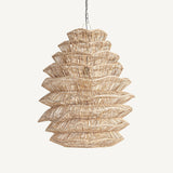 Ionde Rattan Ceiling Lamp - 88cm - Maison Rêves UK