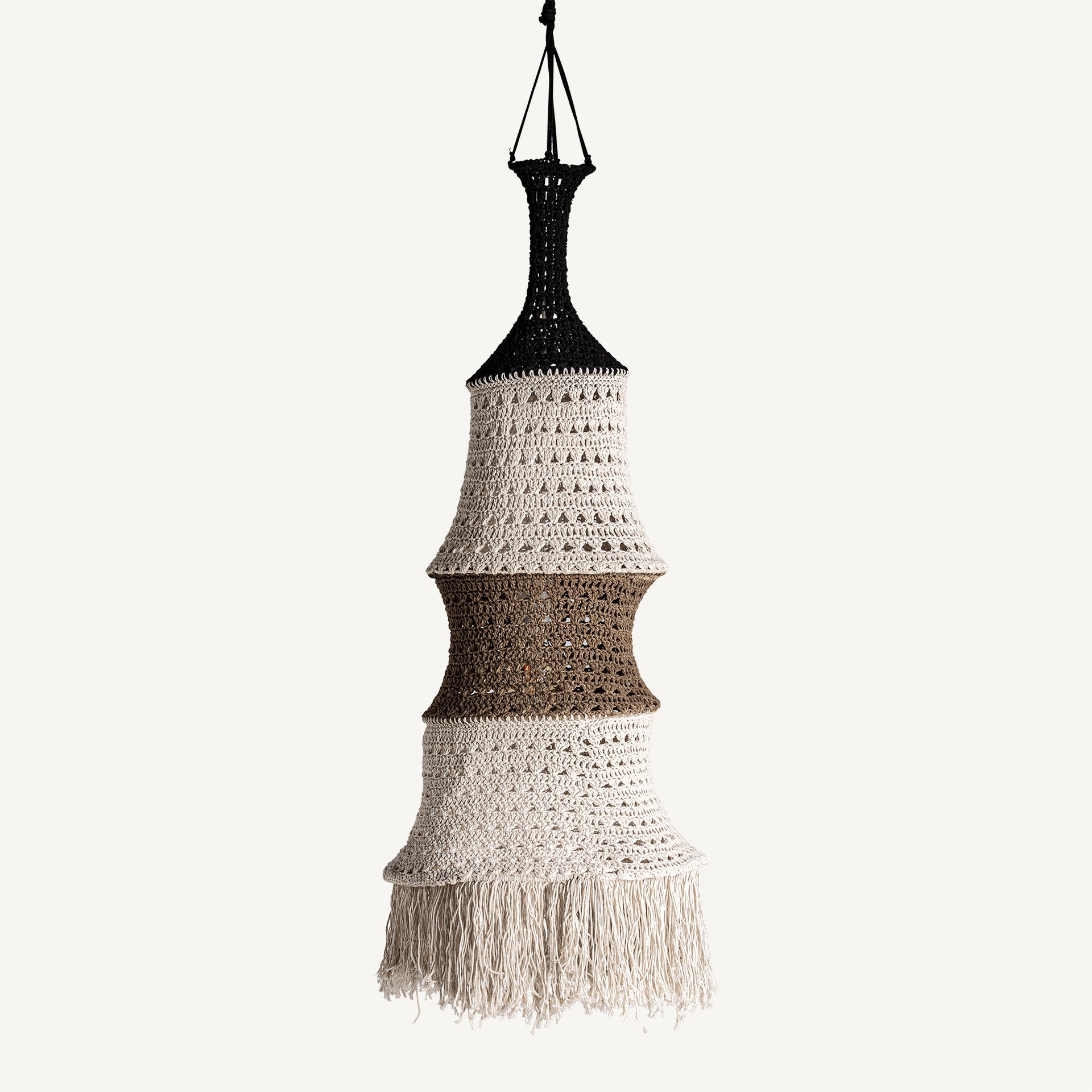 Weille Cotton Ceiling Lamp - Maison Rêves UK