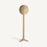Sphere Rattan Floor Lamp - Maison Rêves UK
