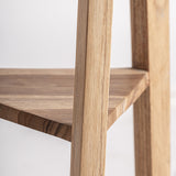 Varsha Teak Wood Floor Lamp - Maison Rêves UK