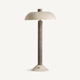 Balhsa Neutral Marble Table Lamp - Maison Rêves UK
