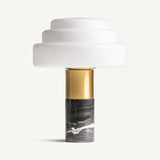 Glass Table Lamp - 50cm - Maison Rêves UK
