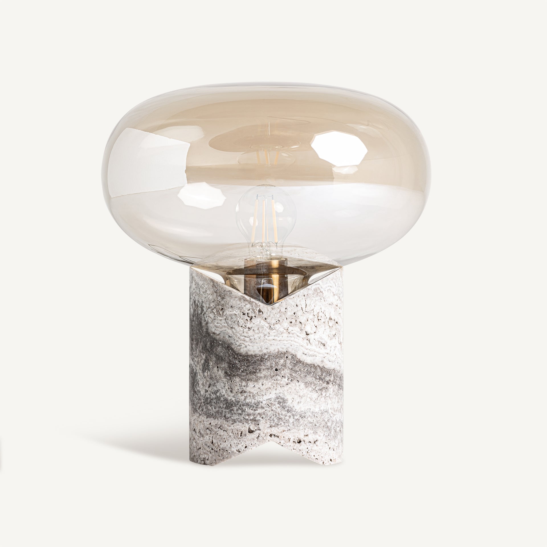 Dumo Marble Table Lamp - Maison Rêves UK