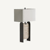 Freya Marble Table Lamp - Maison Rêves UK