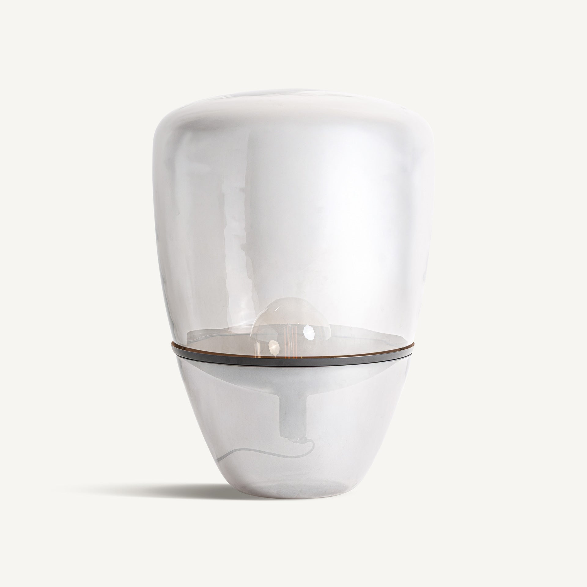 Glass Table Lamp - 62cm - Maison Rêves UK