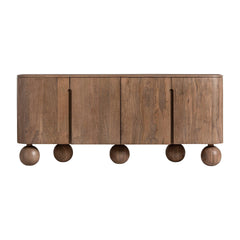 Laugna Mango Wood Sideboard - Maison Rêves UK