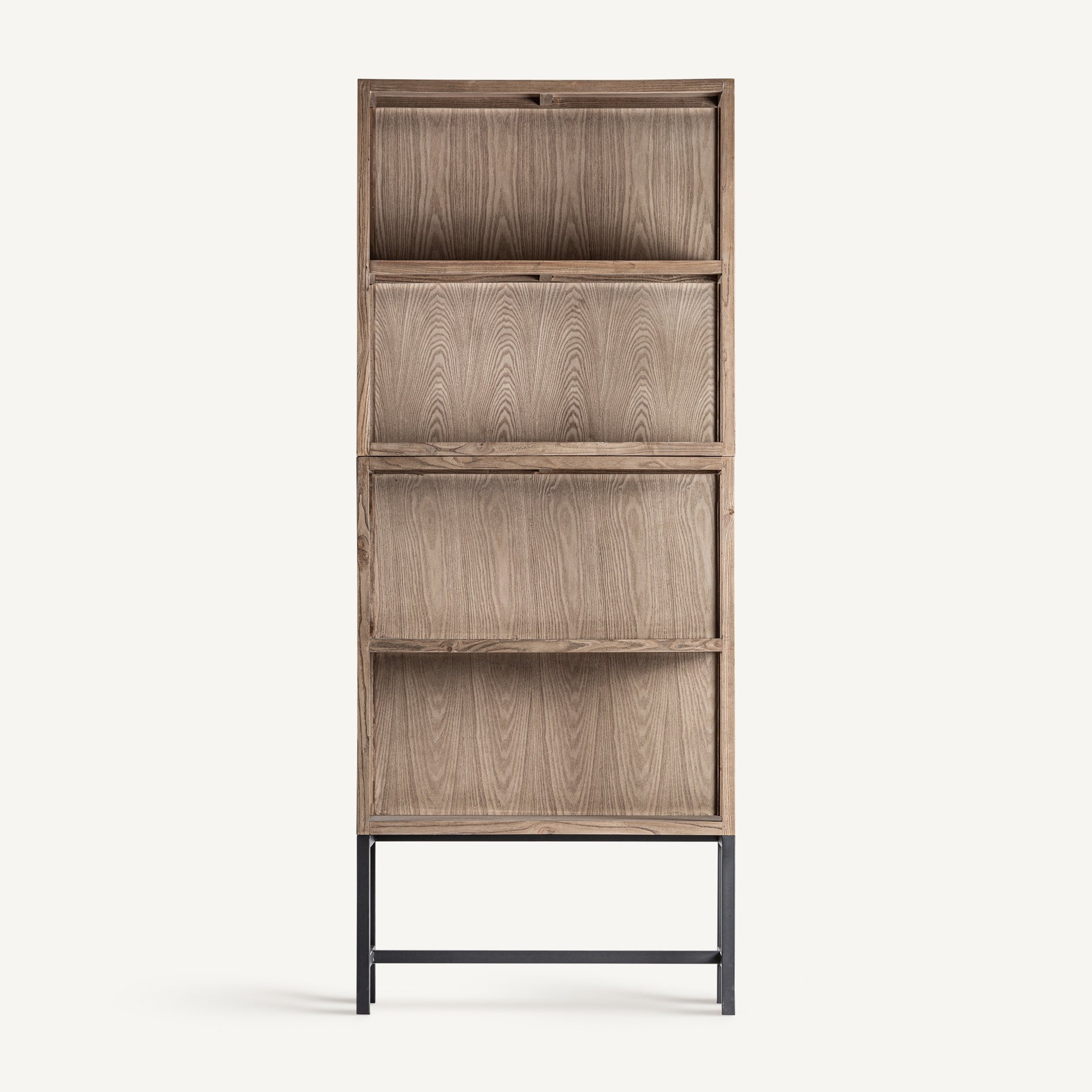 Bern Recycled Pine Wood Modular Library - Maison Rêves UK